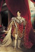 Sir Thomas Lawrence Coronation portrait of George IV oil painting